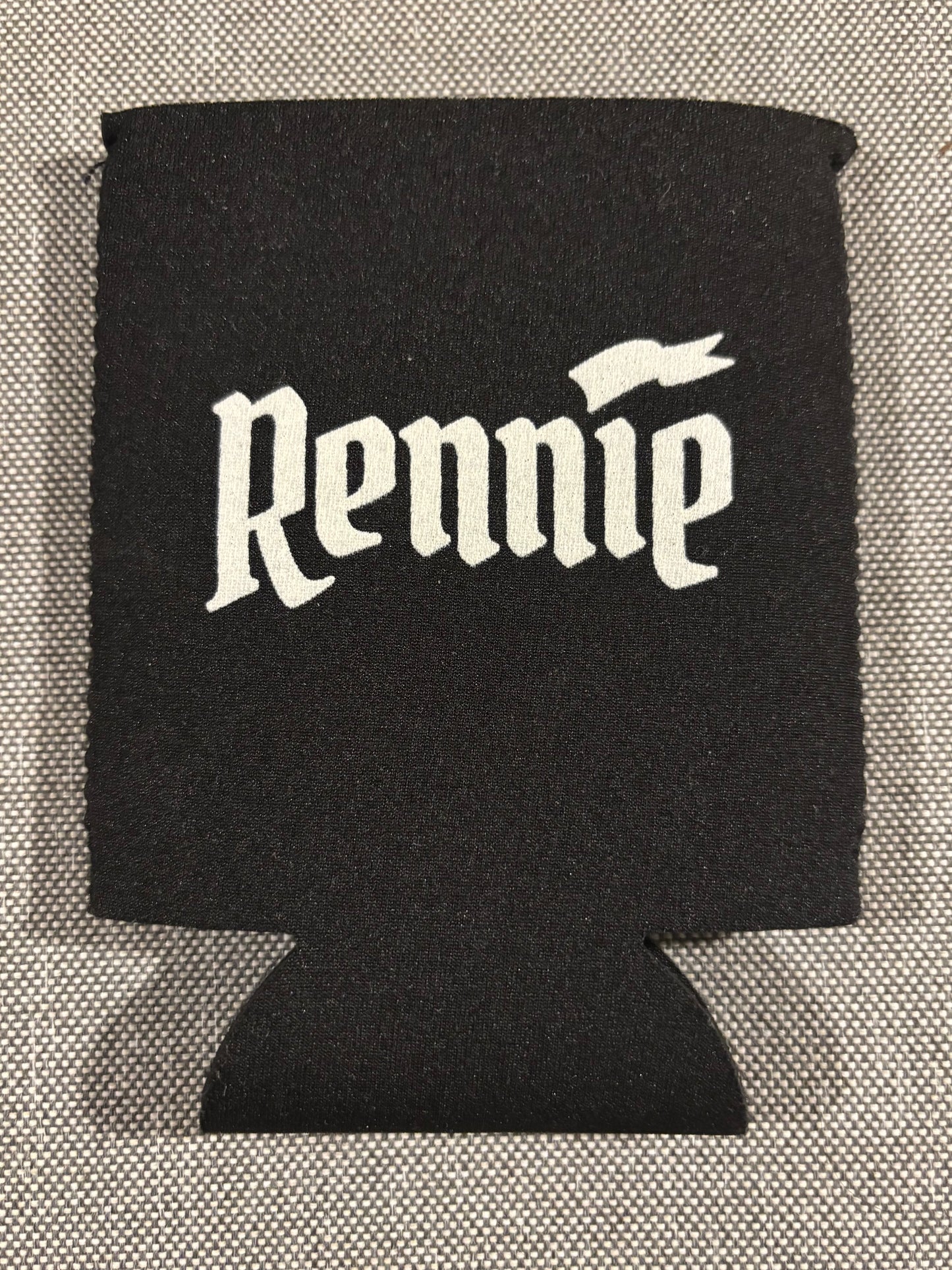 Rennie Can Coozie- White Font