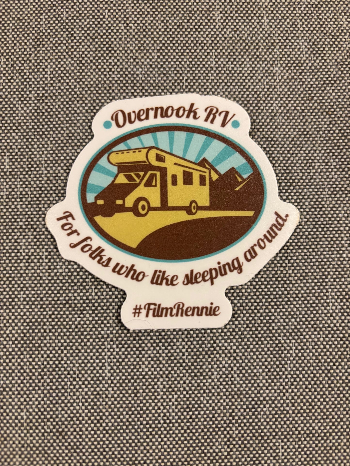 Overnook RV bottle/ laptop sticker